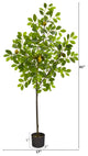 61" Lemon Artificial Tree