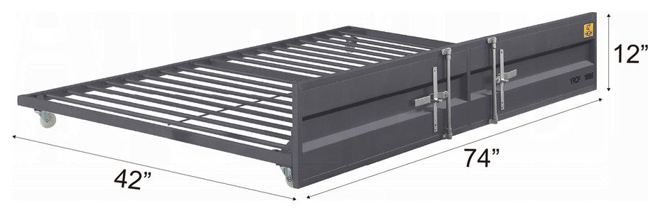 ACME Cargo Twin Trundle, Gunmetal