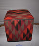 Crafters and Weavers One of a Kind Kilim Rug Pouf Ottoman foot stool - #20