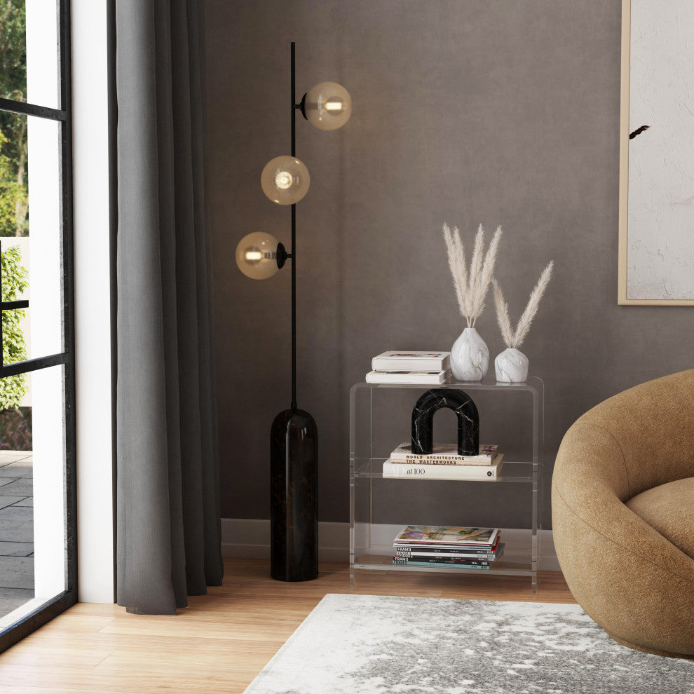 Butler Crystal Clear Acrylic Bookcase