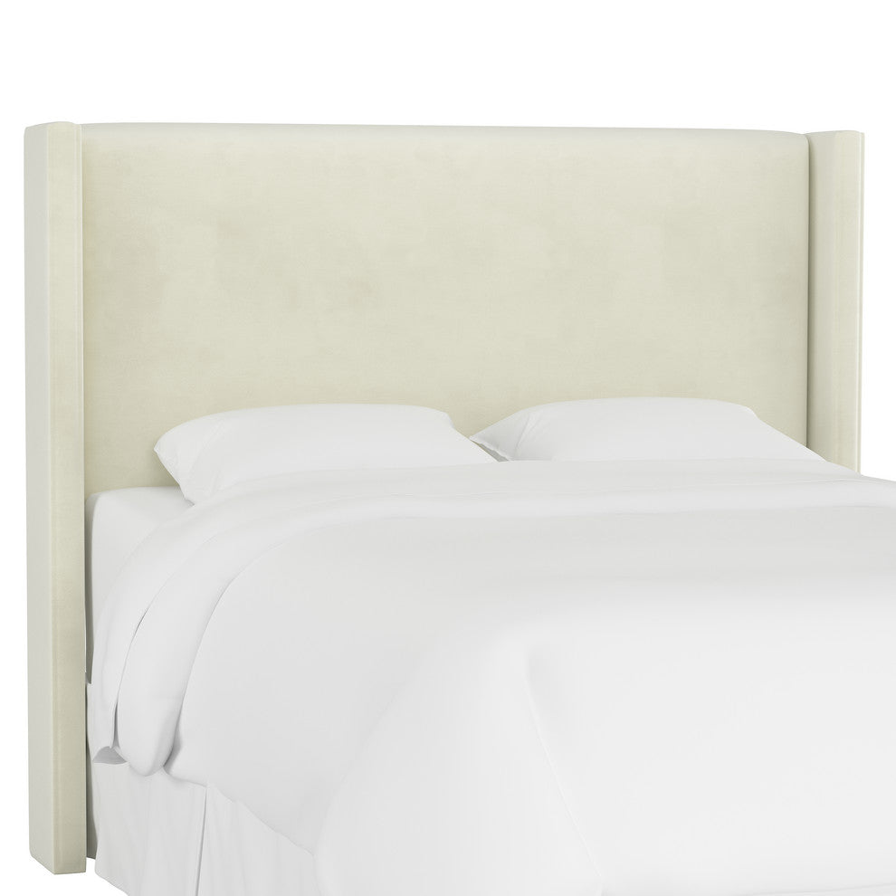 Remington Wingback Headboard, Regal Antique White, Twin
