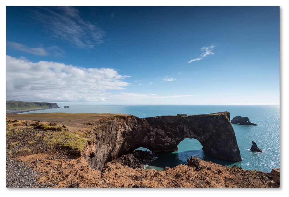 Philippe Sainte-Laudy ''Dyrholaey Cape'' Canvas Art