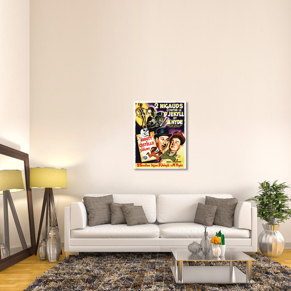 Abbott and Costello, French, Dr Jekyll And Mr Hyde, 01, 31x40