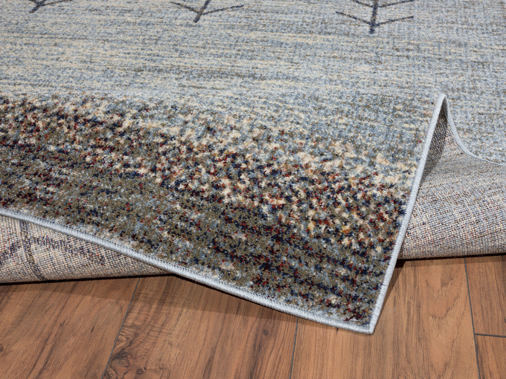 Abani Mesa MES150B Beige Southwest Pattern Area Rug