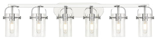 6 44" Bath Vanity-Light Polished Chrome