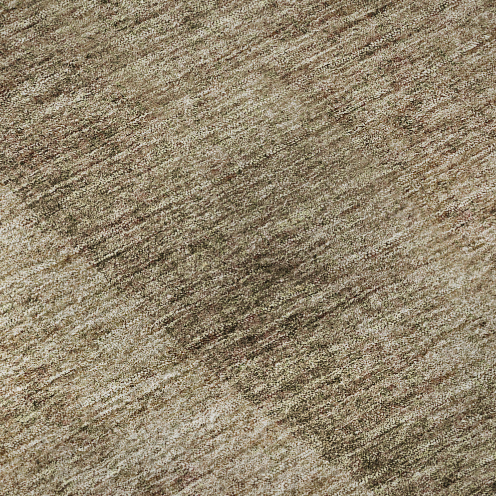 Premium Machine Washable Mayfield AMF696 Brown 2'3" x 7'6" Runner Rug