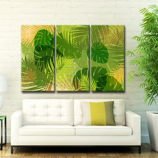 Ready2HangArt 'Tropic Venture' 3 Piece Wrapped Art Set 24" 36"