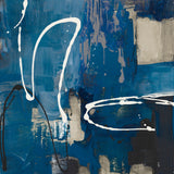 Indigo Retro - 84 x 84 by Lanie Loreth