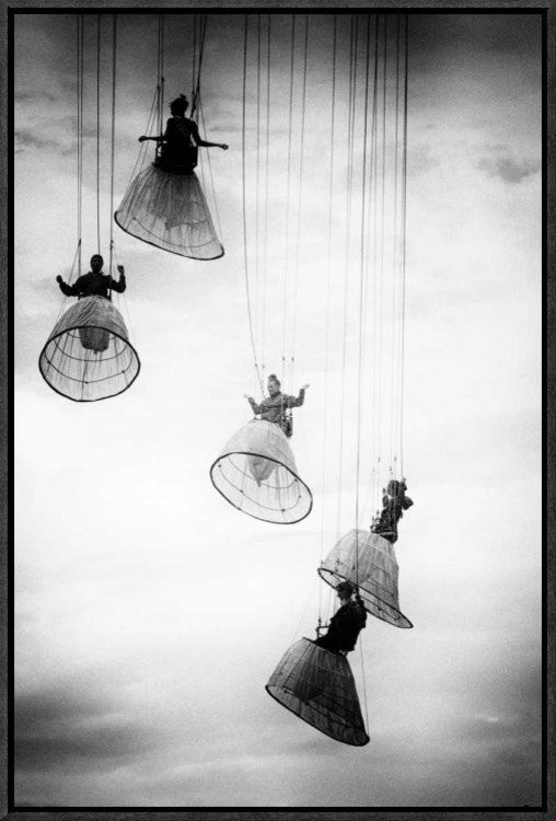 "Dutch Angels" Framed Canvas Giclee by Julien Oncete, 15x23"