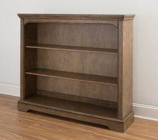 Hanley 14"H Wood Bookcase, Cashew
