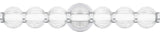 Quoizel PCELW8525 Elway 7 Light 25"W LED Bath Bar - Polished Chrome