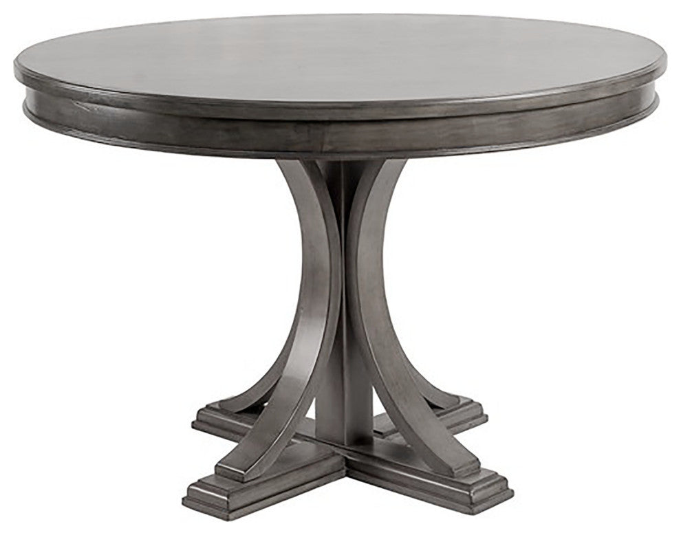 Madison Park Signature Helena Winged Dining Side Chair, Grey, Dining Table