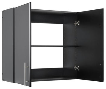 Prepac Elite 32" Wall Cabinet in Black
