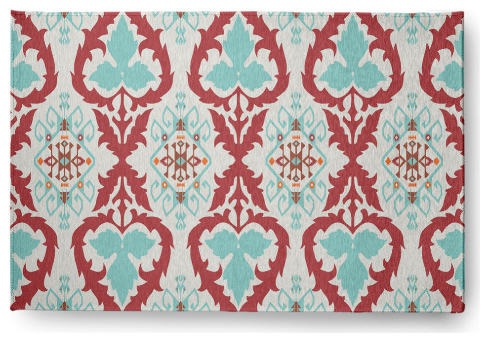 Bombay Spring Chenille Rug, Light Blue, 4'x6'
