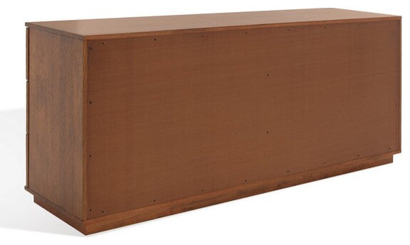 Safavieh Couture Patty 6 Drawer Dresser, Walnut