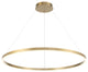 Spunto 48" LED Chandelier, Gold