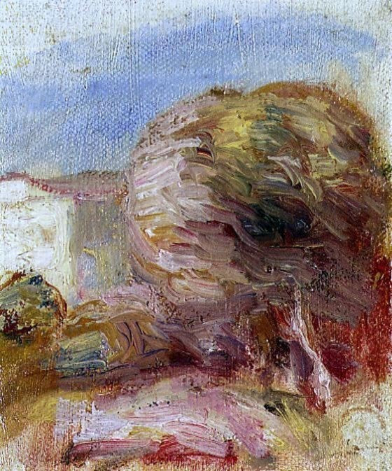 Pierre Auguste Renoir La Poste at Cagnes, 20"x25" Wall Decal