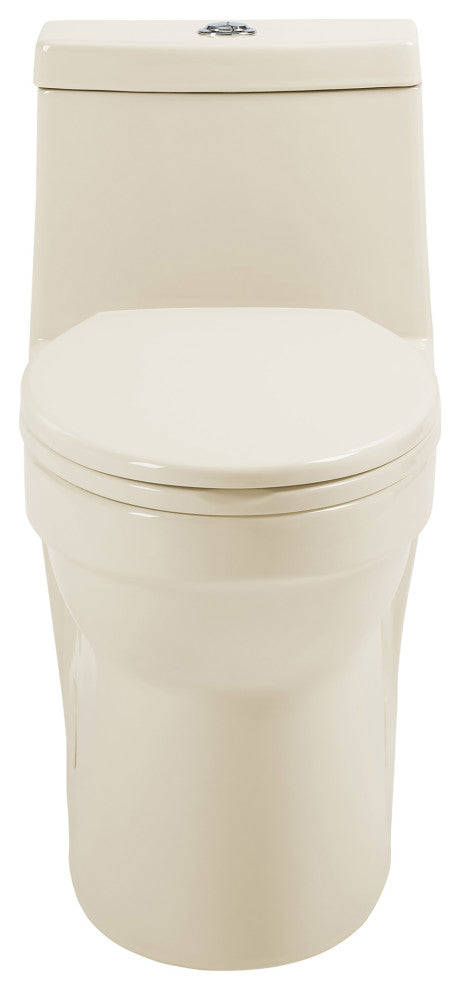 Virage One Piece Elongated Dual Flush Toilet 0.8/1.28 gpf, Bisque