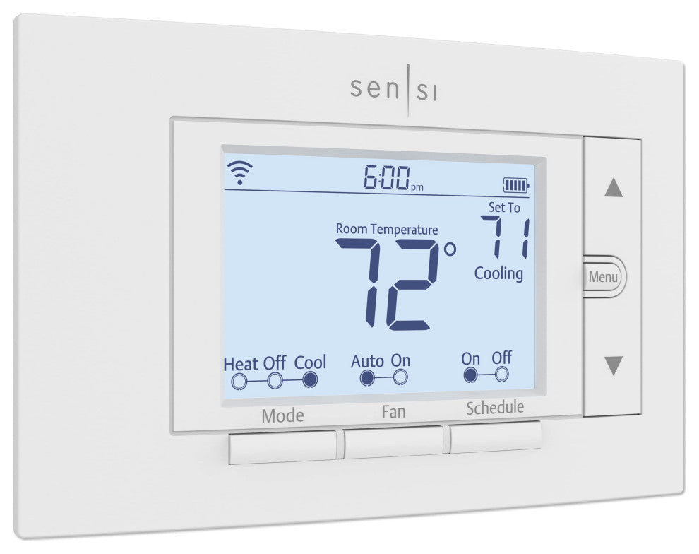 Wi-Fi Smart Thermostat for Smart Home, Works With Alexa, Thermostat