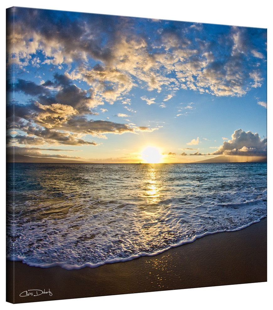Ready2HangArt Christopher Doherty 'Sun and Sea II' Canvas Wall Art