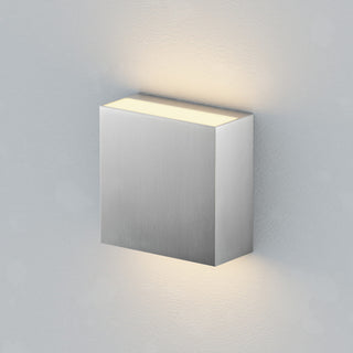 ET2 E23224 Cubed 6" Tall 2 Light LED Wall Sconce - Black