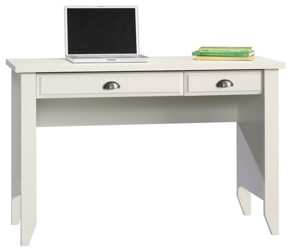Sauder Shoal Creek Modern Wood Computer Desk in Soft White