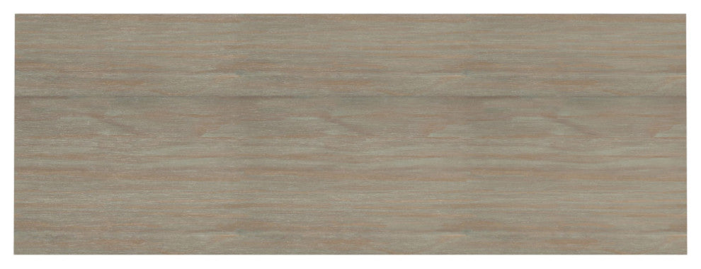 Amherst Solid Wood Desk, Distressed Gray