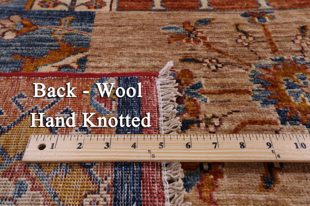 Super Kazak Handmade Wool Rug 5' 10" X 7' 8" Q11096