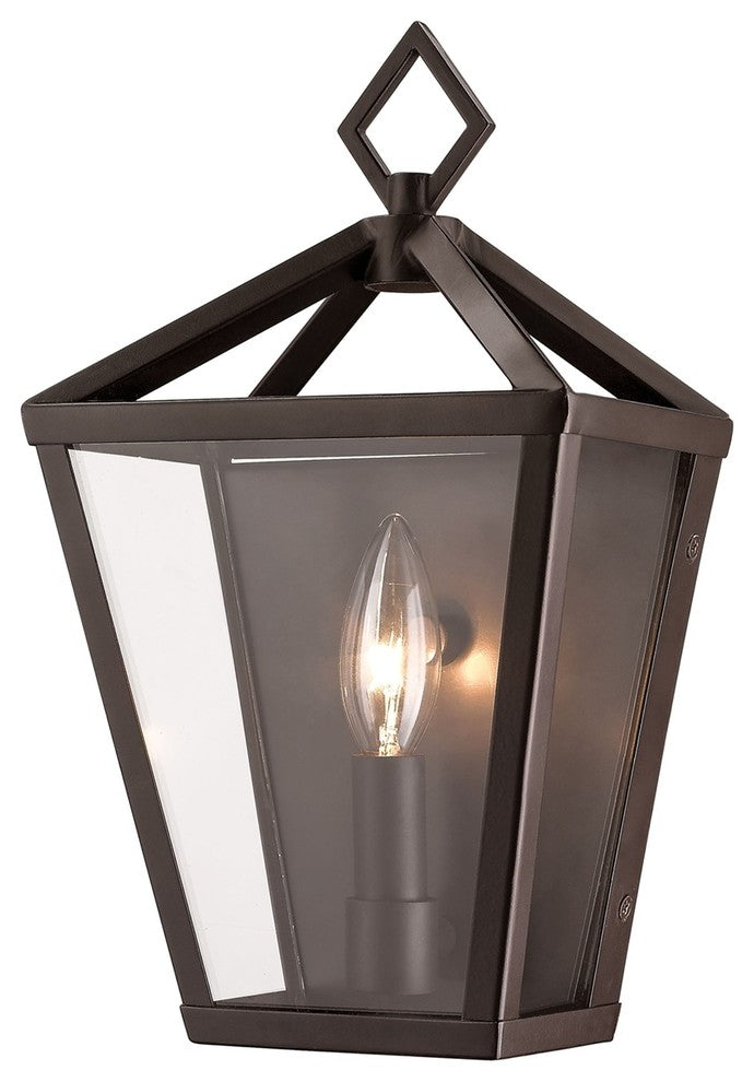 Millennium Lighting Outdoor, Powder Coat Bronze, Clear