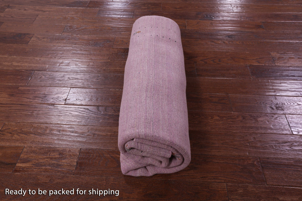 6' Square Persian Gabbeh Handmade Wool Rug - Q15305