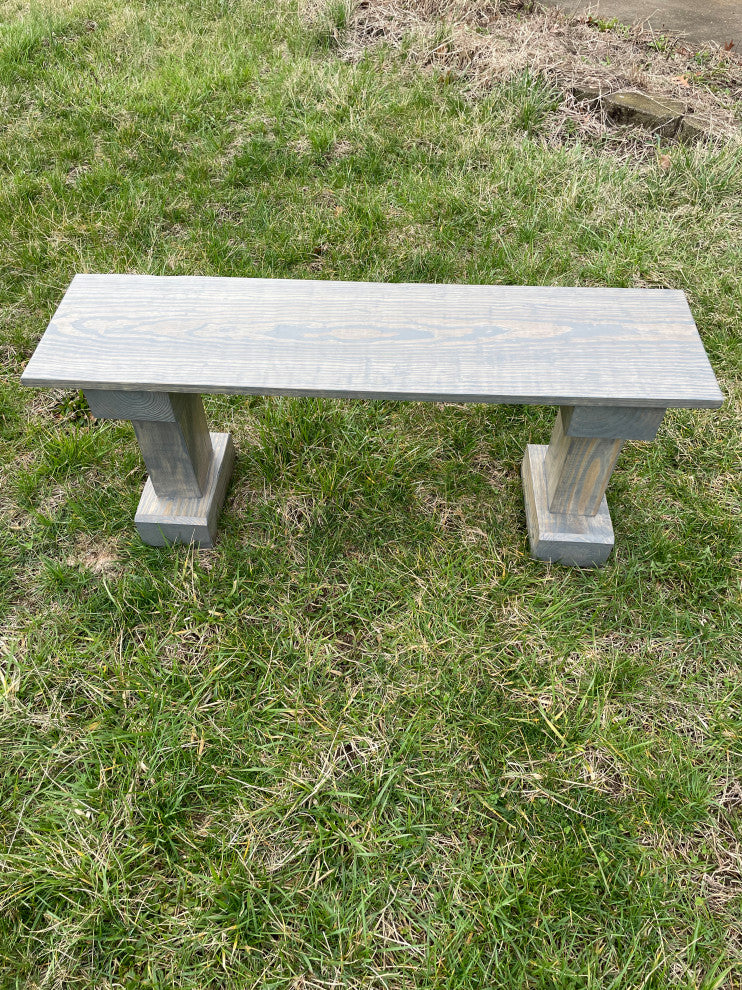 Driftwood Grey Wyoming Bench, 36 Inches