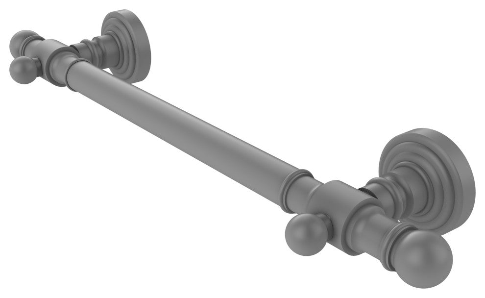16" Grab Bar Smooth, Matte Gray