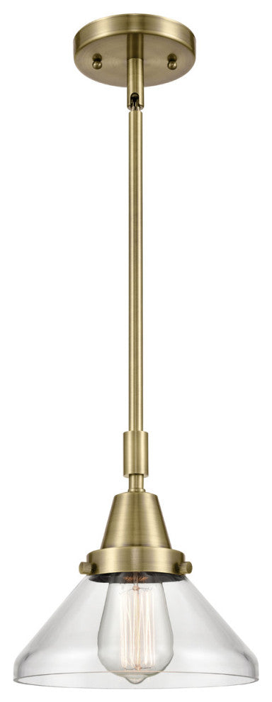 Innovations Lighting 447-1S-AB-G4472 Caden 1 Light 8" Mini Pendant