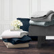 Linen Cotton Diamond Quilt, Full/Queen, Gray, 1 Piece