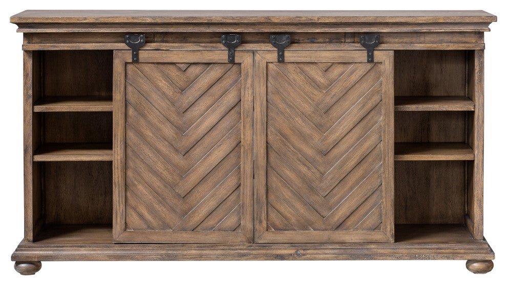 Front-facing view of the full console on a white background; doors closed; no overlays.