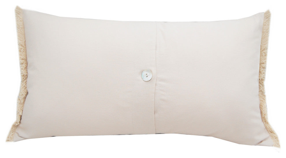 Sea Turtle Migration Coastal Lumbar Pillow
