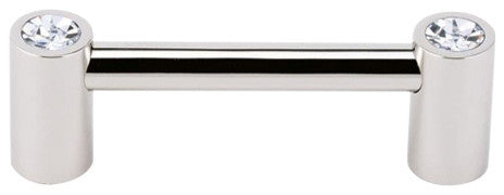 Alno Crystal Pull Modern in Polished Nickel