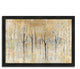"Seasons End Gold" By Avery Tillmon, Framed Painting Print, Ready To Hang
