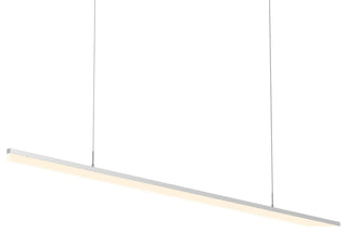 Sonneman 2349 Stiletto 72"W Linear LED Chandelier - Bright Satin Aluminum