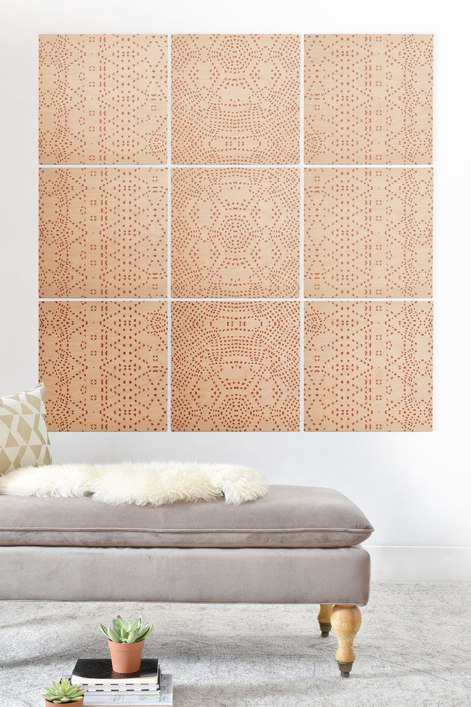 Deny Designs Holli Zollinger Marrakeshi Wood Wall Mural, 3'x3'