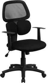 Black Mid-Back Task Chair