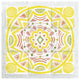 "Citrus Tile II" Digital Paper Print by Elyse DeNeige, 32"x32"