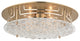 Hudson Valley 4315-AGB, 4 Light Flush Mount