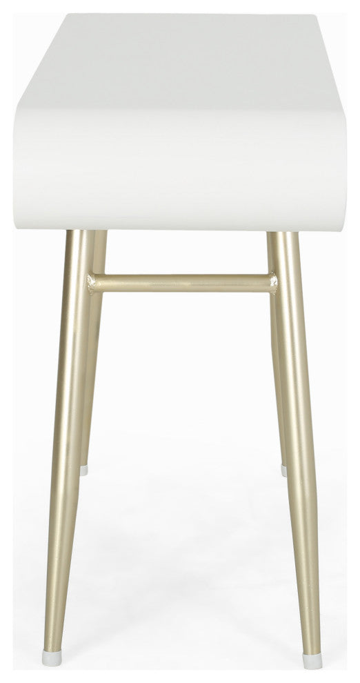 Breenda Modern Faux Wood Vanity Table