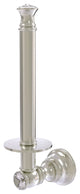 Carolina Crystal Upright Toilet Paper Holder, Satin Nickel