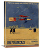 "French Aviation: Commemorative Posters 2 of 3" Artwork, 22"x30"