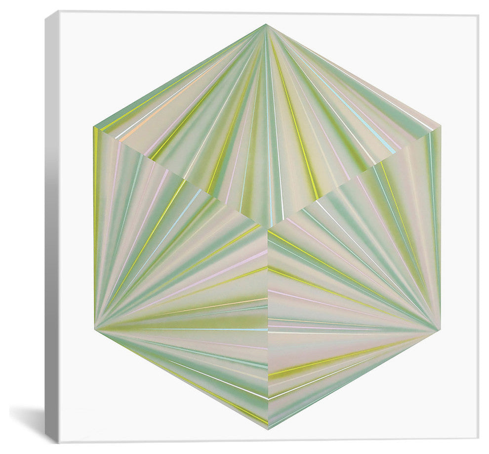 "Cubic Seaside" by Richard Blanco, 18"x18"