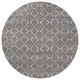 Ahgly Company Indoor Round Mid-Century Modern Area Rugs, 8' Round