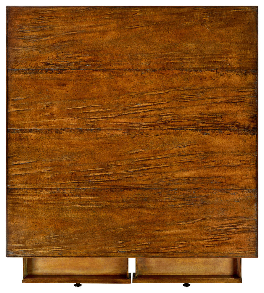 Square Coffee Table, Country Walnut