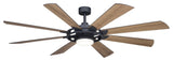 Burlington 68"Ceiling Fan in Slate Gray